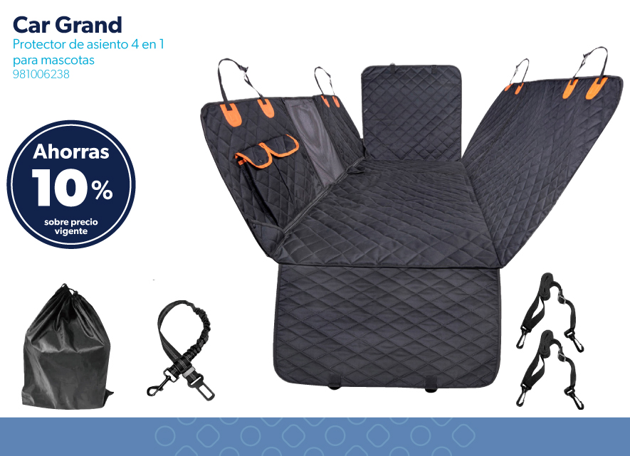 Protector de asiento 4 en 1