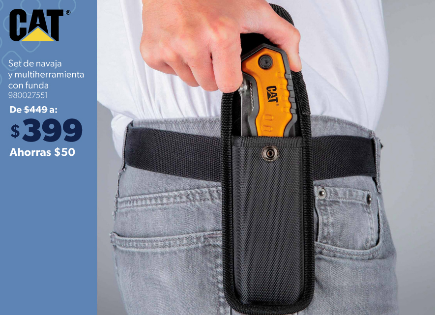 Set de navaja y multiherramienta con funda