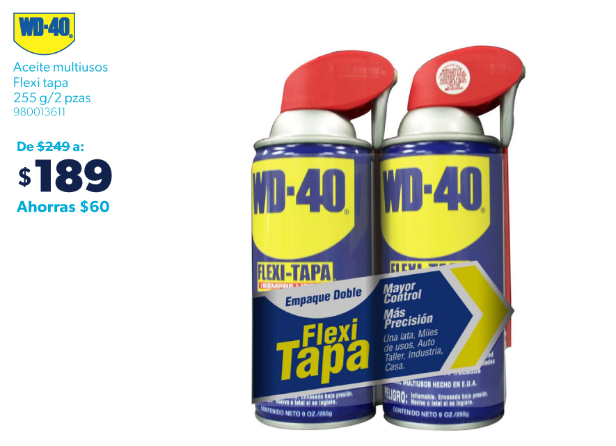 Aceite multiusos Flexi tapa