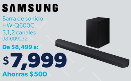 Barra de sonido
