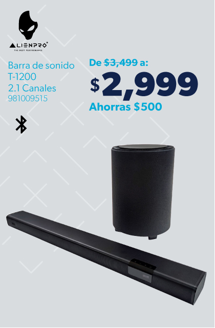 Barra de sonido