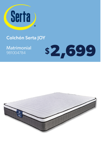Colchon Serta Joy Matrimonial