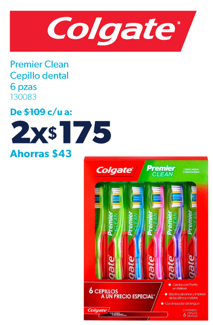Cepillo dental Premier Clean