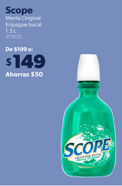 Enjuague bucal menta original