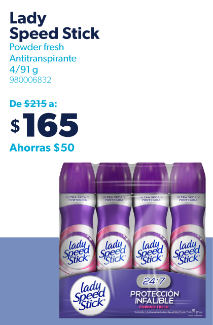 Antitranspirante Powder fresh