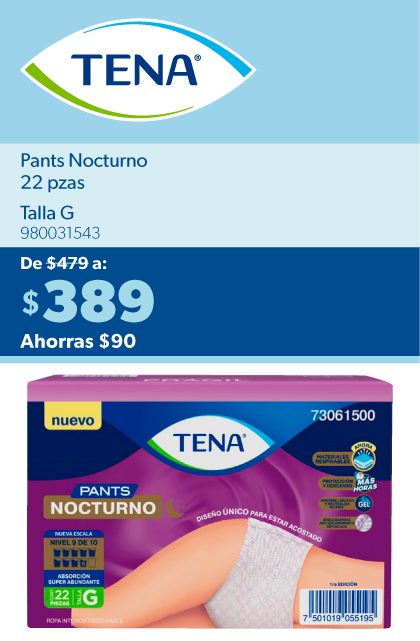 Pants Nocturno talla grande