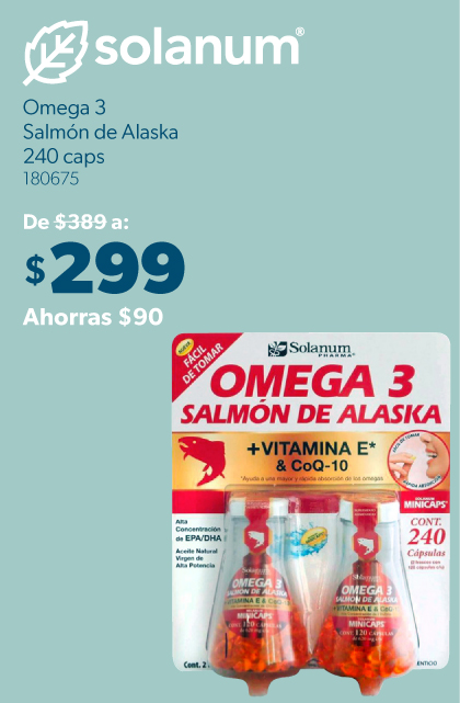 Salmon de Alaska Omega 3