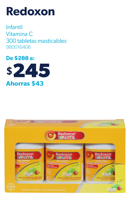 Tabletas masticables Vitamina C Infantil