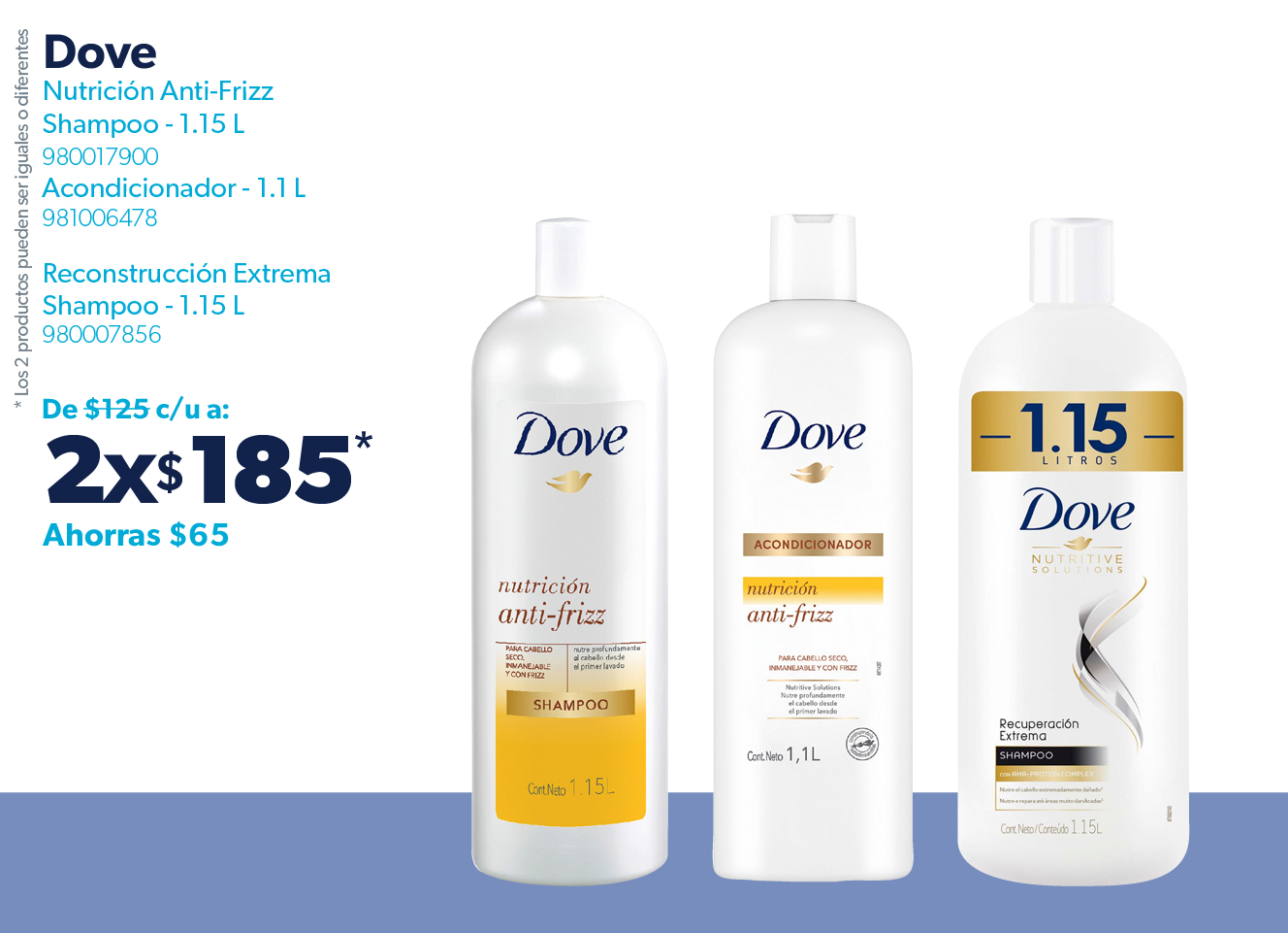 Shampoo y acondicionador