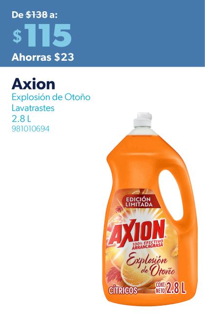 Lavatrastes Explosion de Otono