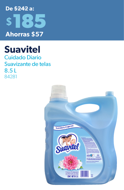 Suavizante de telas Cuidado diario