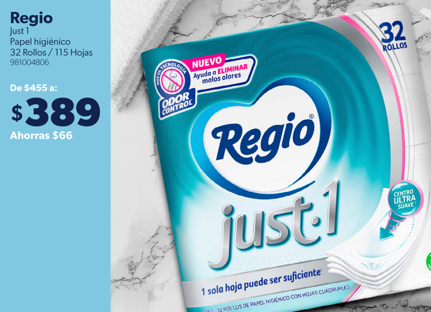 Papel higienico just 1