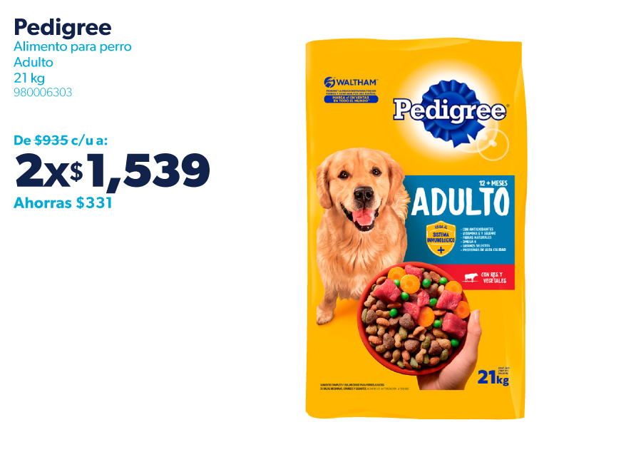 Alimento para perro adulto