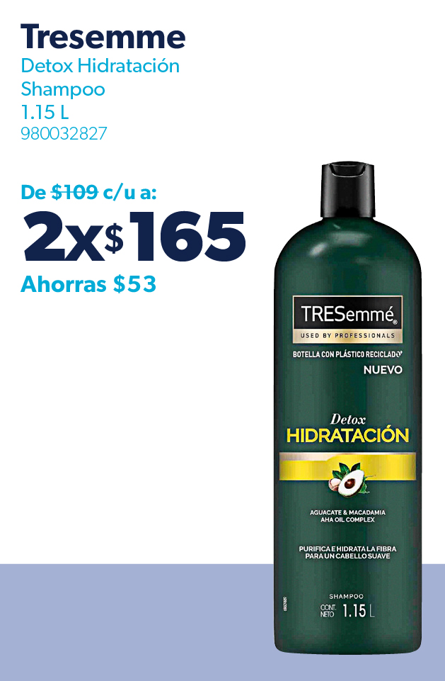 Shampoo Detox Hidratacion