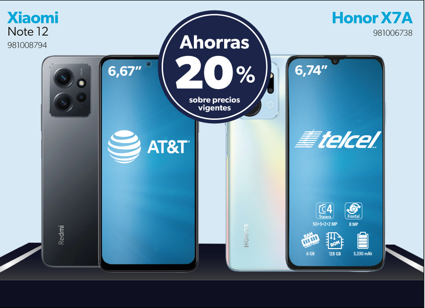 Smartphones varios modelos