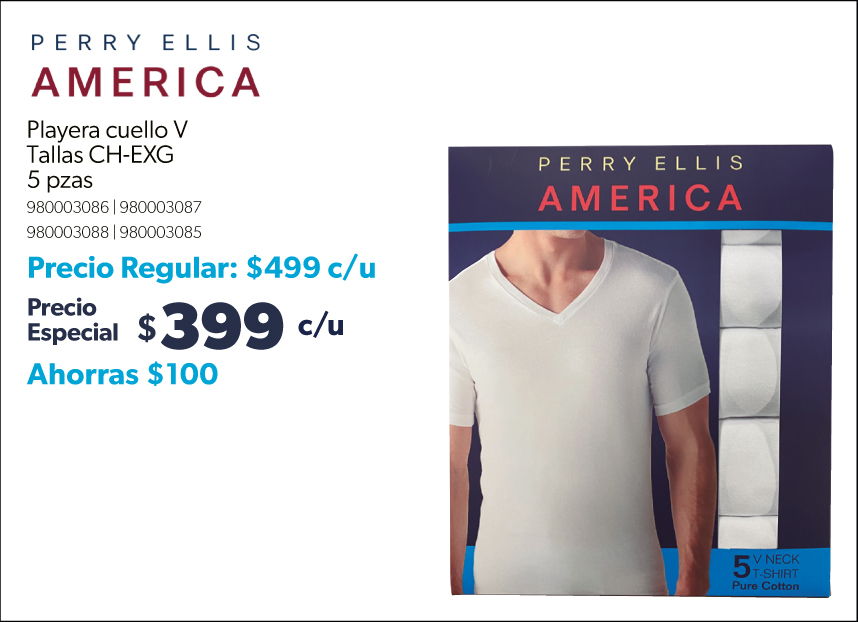 Playera cuello V