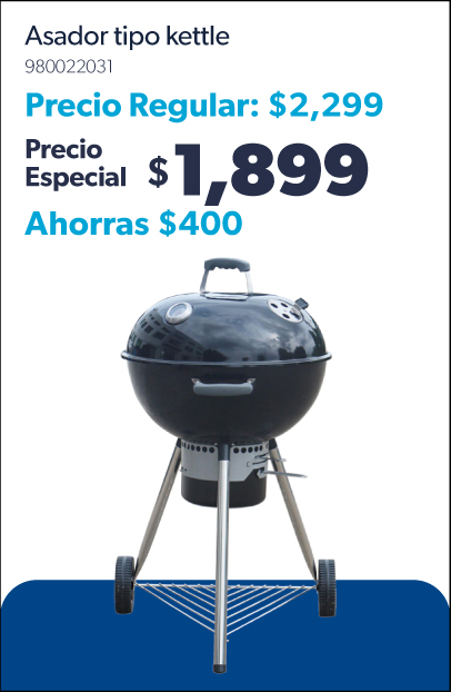 Asador tipo kettle