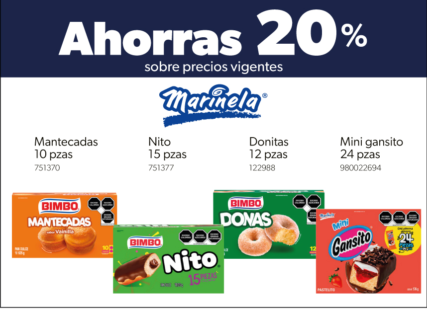 Mantecadas Nito Donas y Mini Gansito