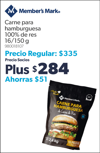 Carne para hamburguesa