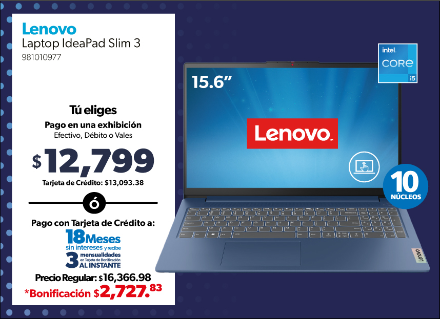 Laptop IdeaPad Core i5