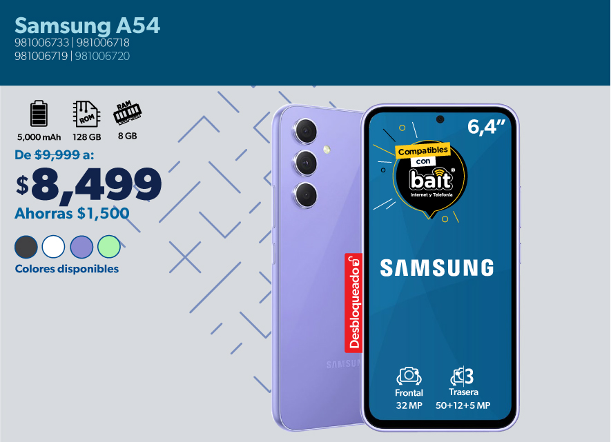 Smartphone Galaxy A54