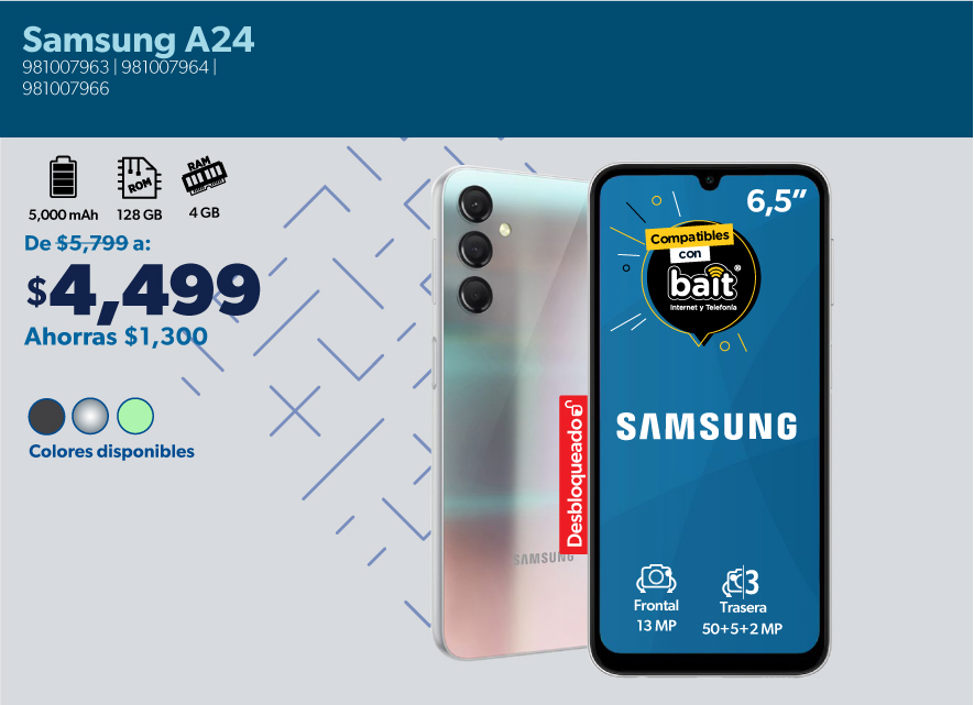 Smartphone Galaxy A24