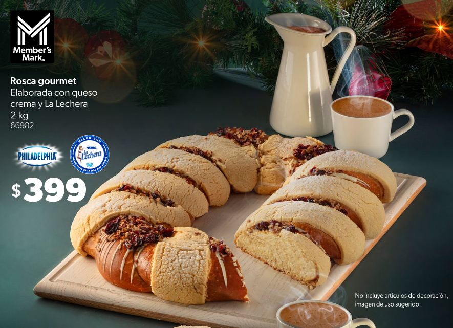 Rosca de reyes gourmet