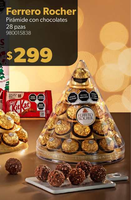 Chocolates piramide