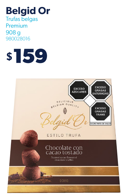 Trufa sabor chocolate