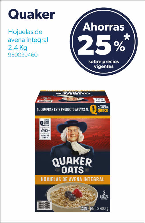 Hojuela de avena integral