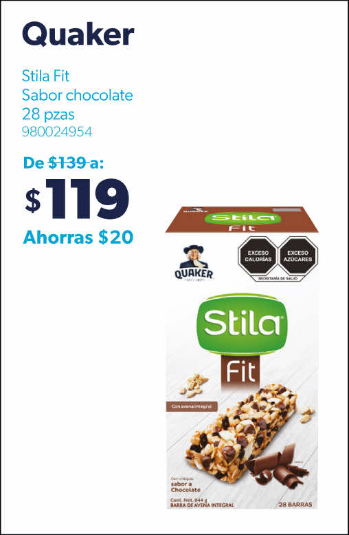 Barras sabor chocolate