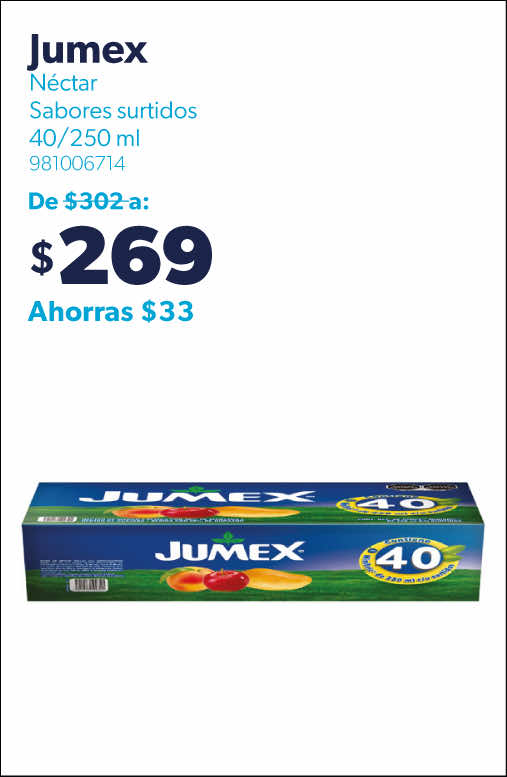Nectar sabores surtidos
