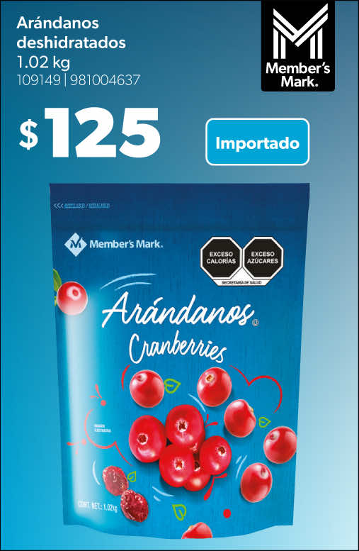Arandanos desidratados