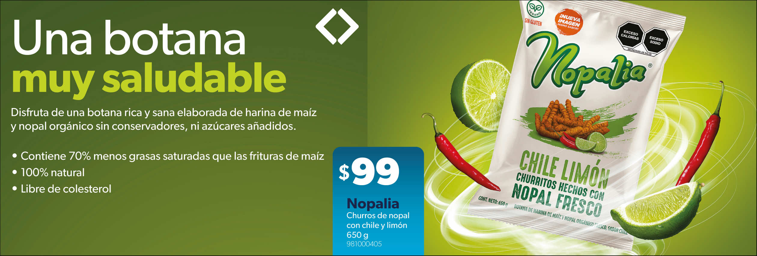 Una botana muy saludable