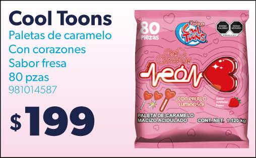 Paletas de caramelo con corazones
