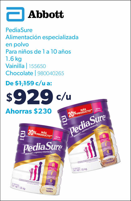 Pediasure en polvo