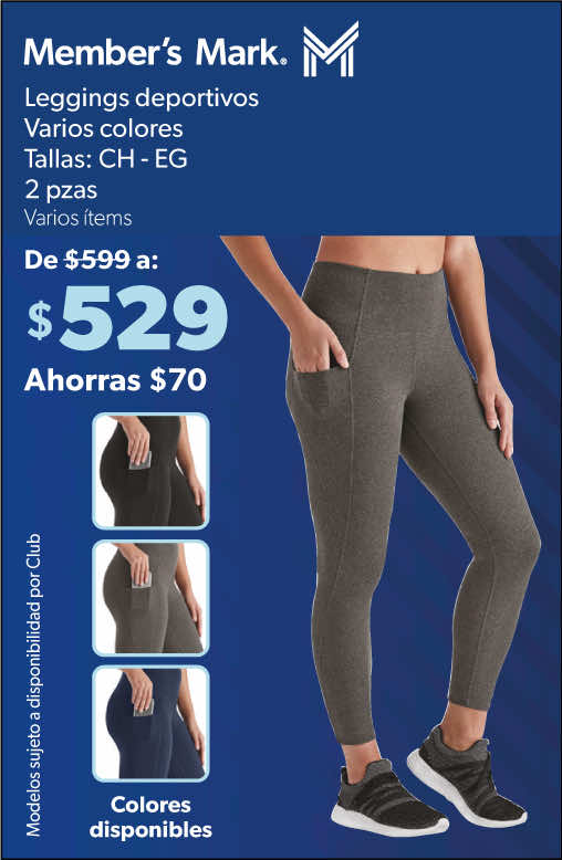 Leggings deportivo varios colores