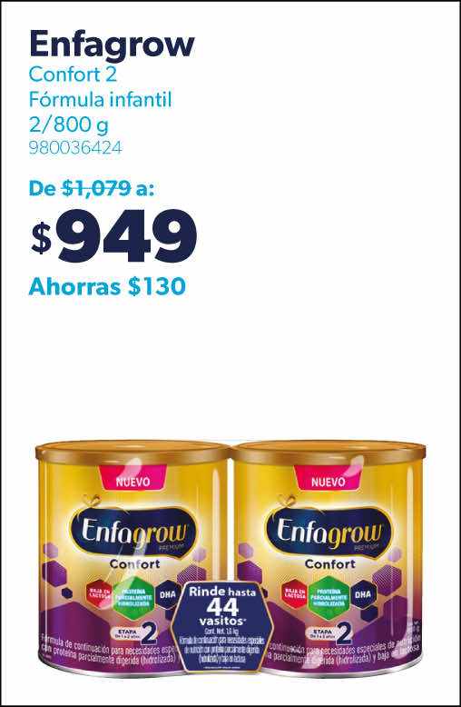 Formula infantil confort