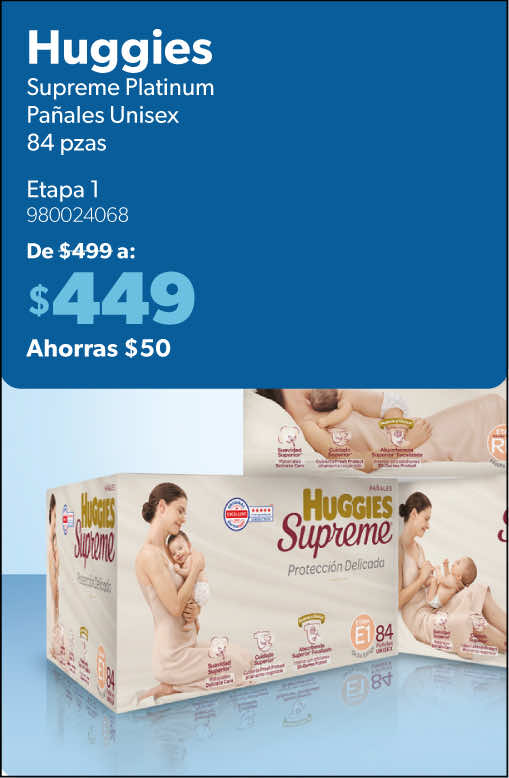 Panales unisex etapa 1