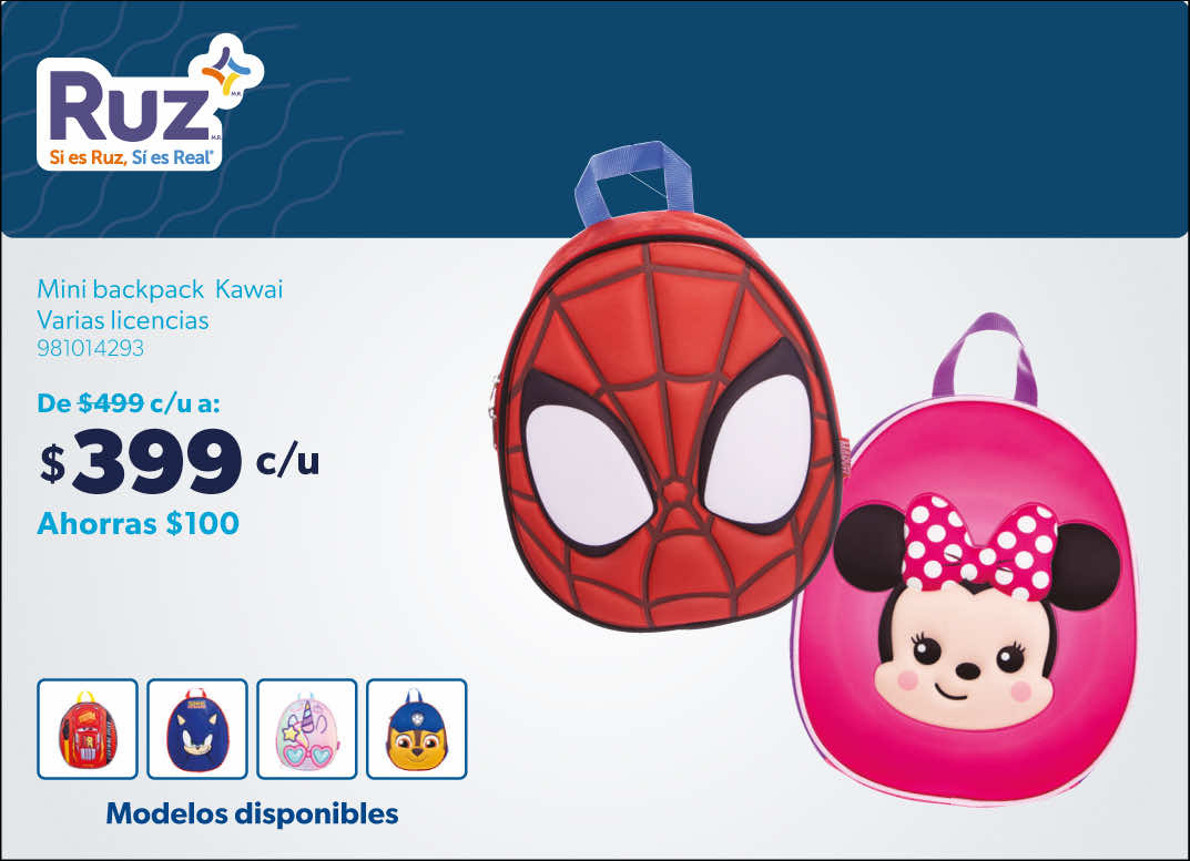 Mini backpack kawai