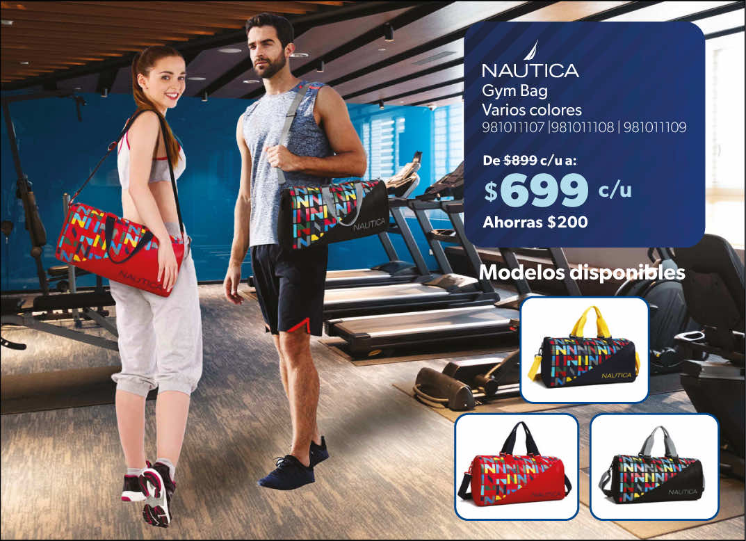 Gym bag varios colores