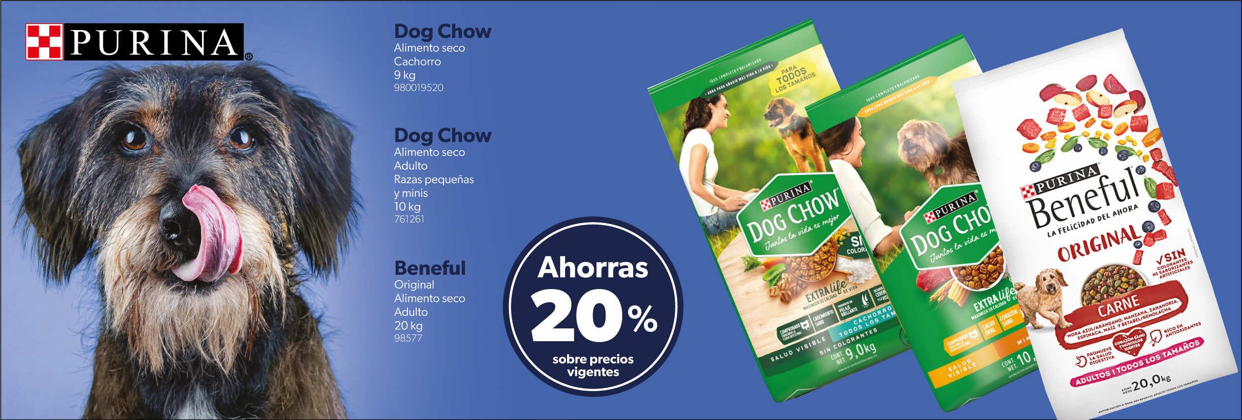 Alimento seco para perro
