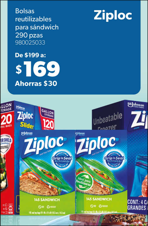 Bolsa hermetica para sandwich