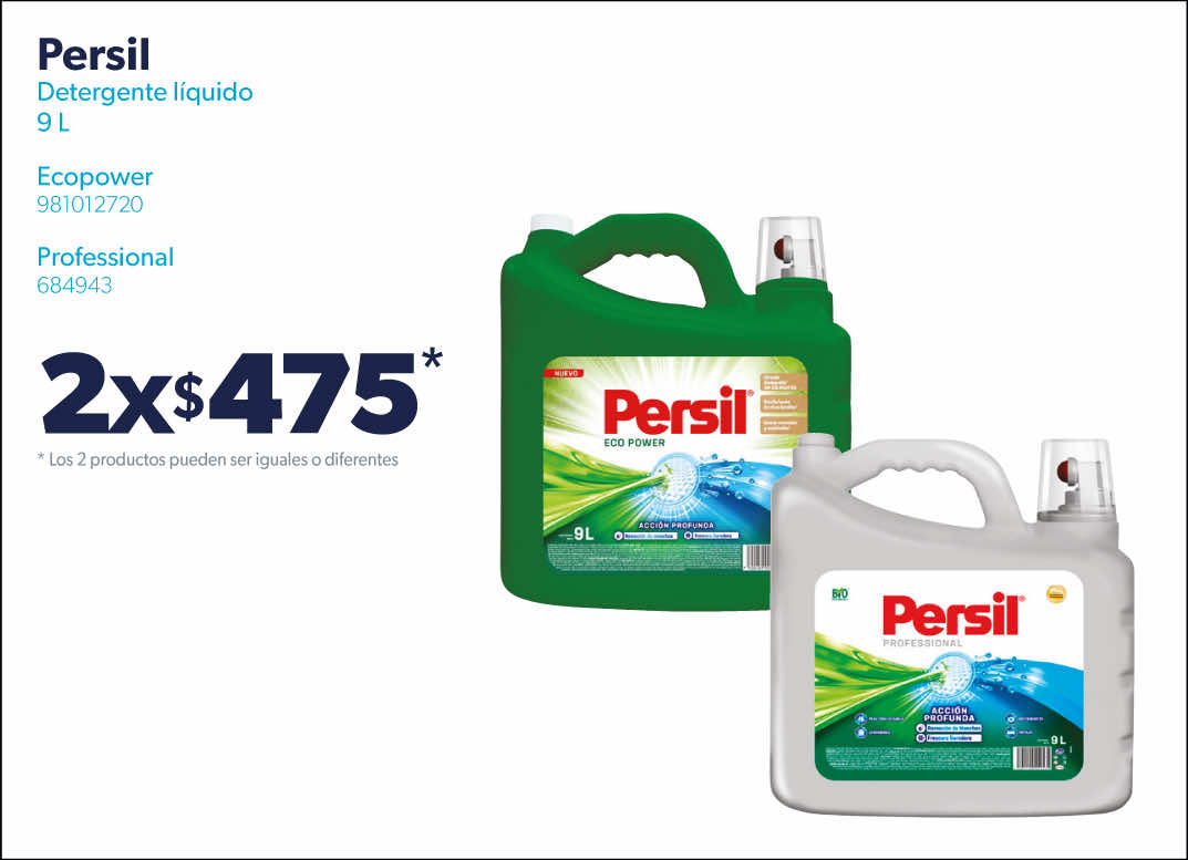 Detergente liquido power professional