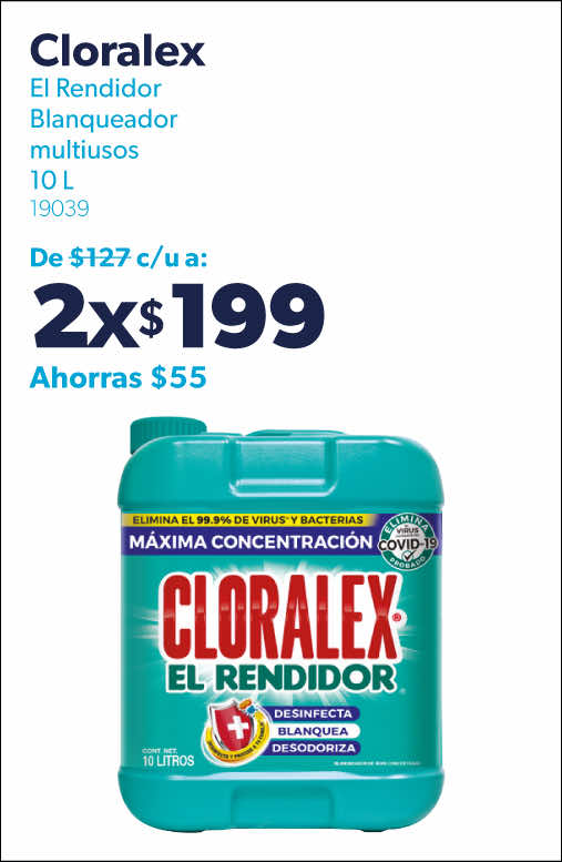 Blanqueador multiusos 