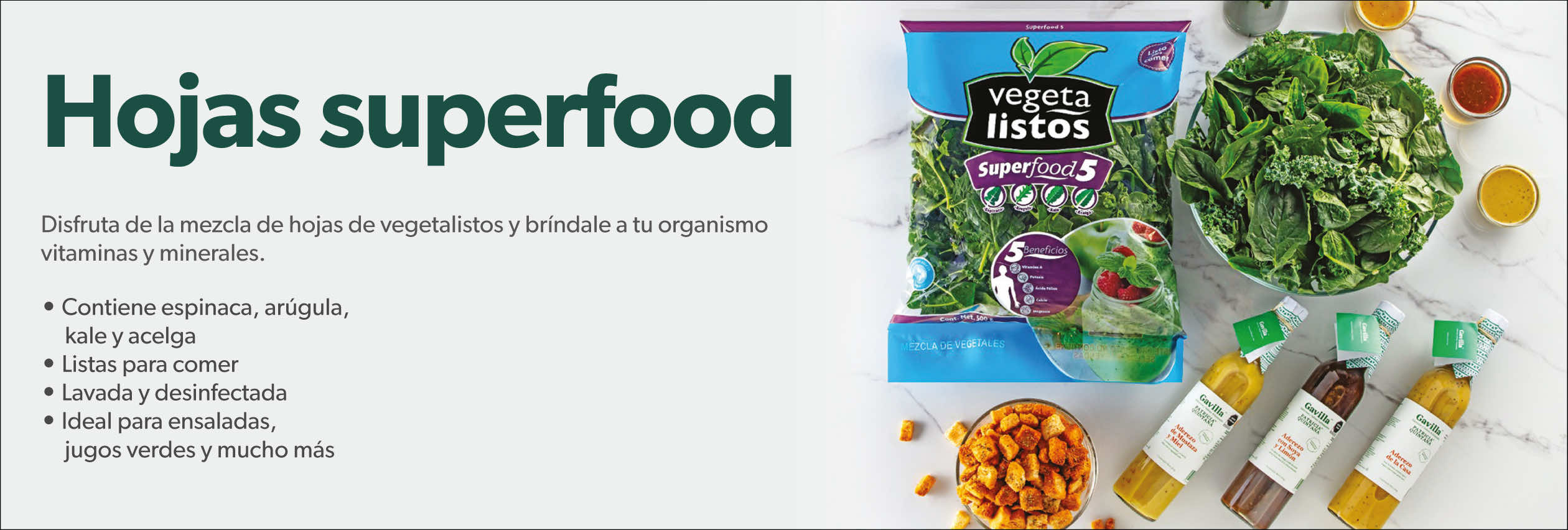 Hojas superfood