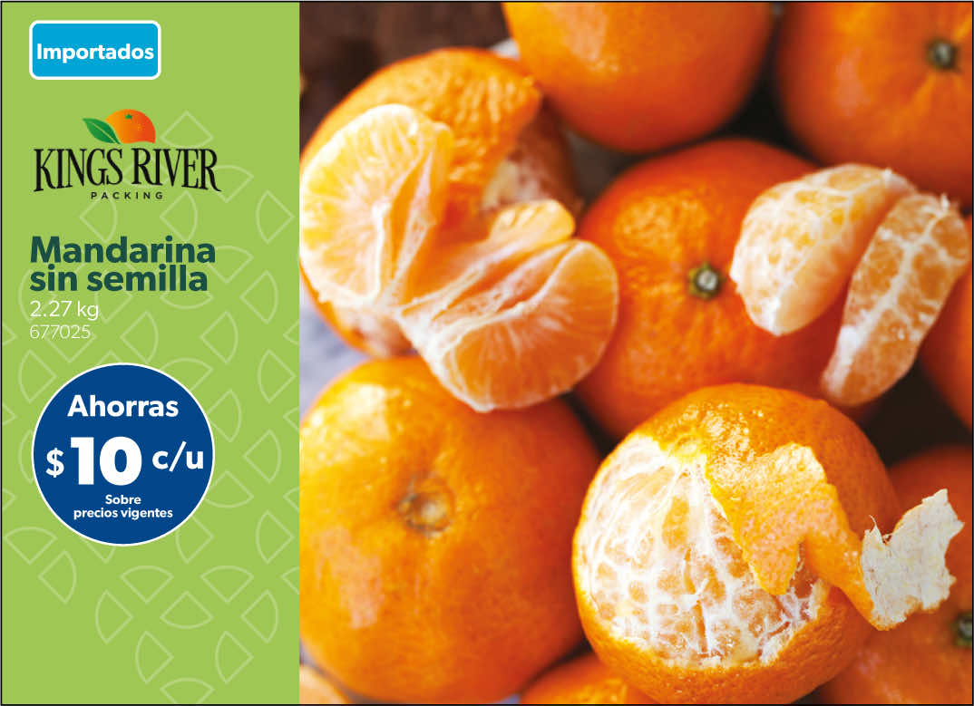Mandarina sin semilla