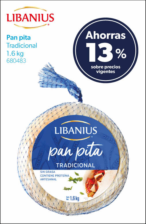 Pan pita tradicional