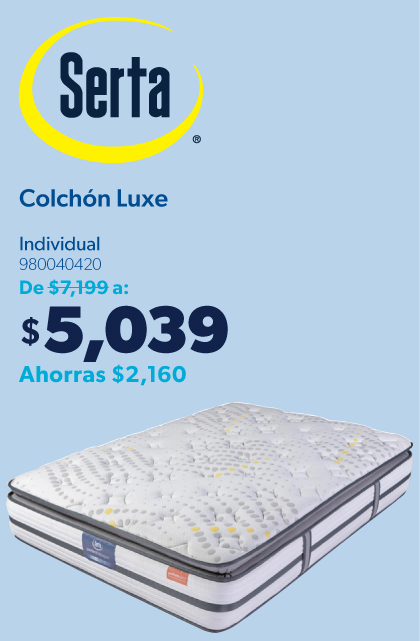 Colchon luxe individual