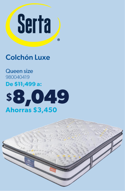 Colchon luxe queen size